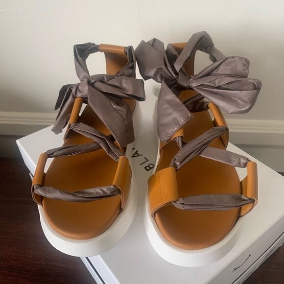 Voile Blanche aria vitello lace up leather lining sandal size EU 37 - Picture 7 of 10